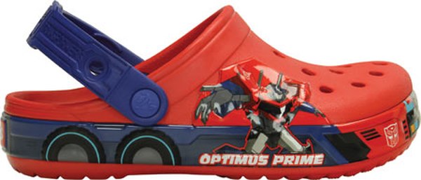 What A Croc Transformers Optimus Prime Kids Shoes  (2 of 5)